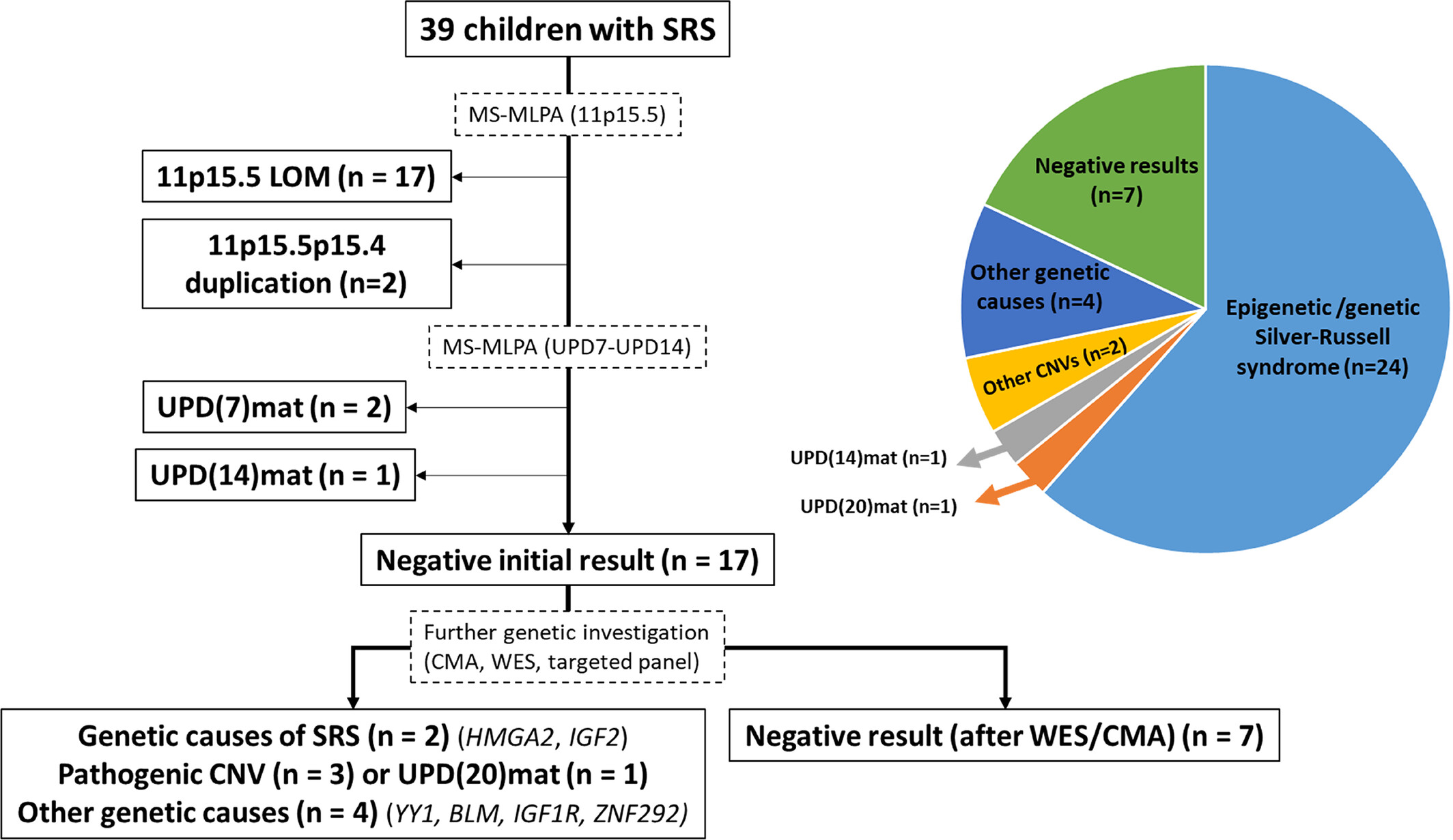 Rare Causes and Differential Diagnosis in Patients With Silver-Russell Syndrome
