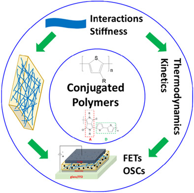 Conjugated polymer single crystals and nanowires