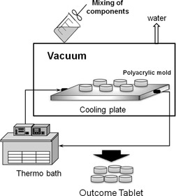 Fast Dispersible Cocoa Tablets: A Case Study of Freeze-Casting Applied to Foods