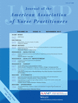 Journal of the American Association of Nurse Practitioners