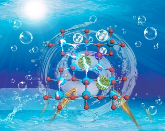 Modulating Electronic Metal-Support Interactions to Boost Visible-Light-Driven Hydrolysis of Ammonia Borane: Nickel-Platinum Nanoparticles Supported on Phosphorus-Doped Titania