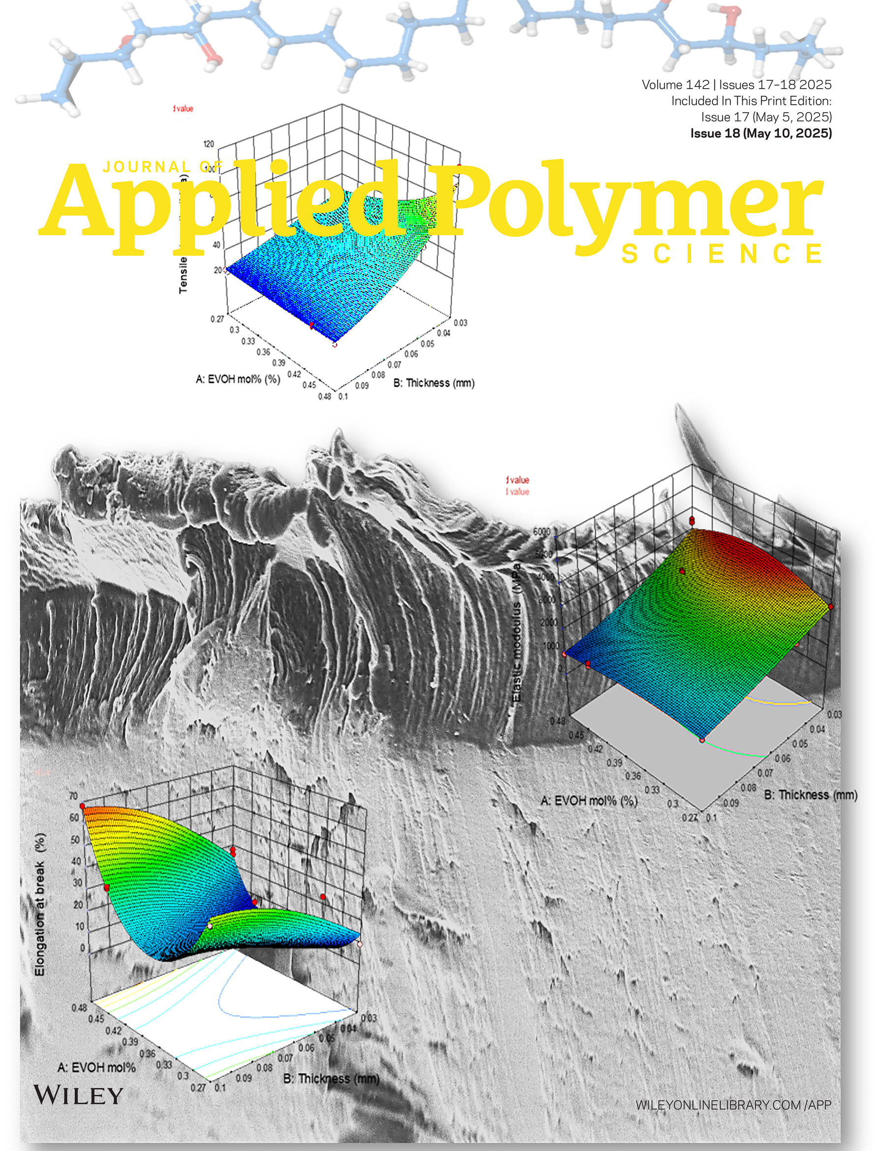 Cover Image, Volume 142, Issue 18