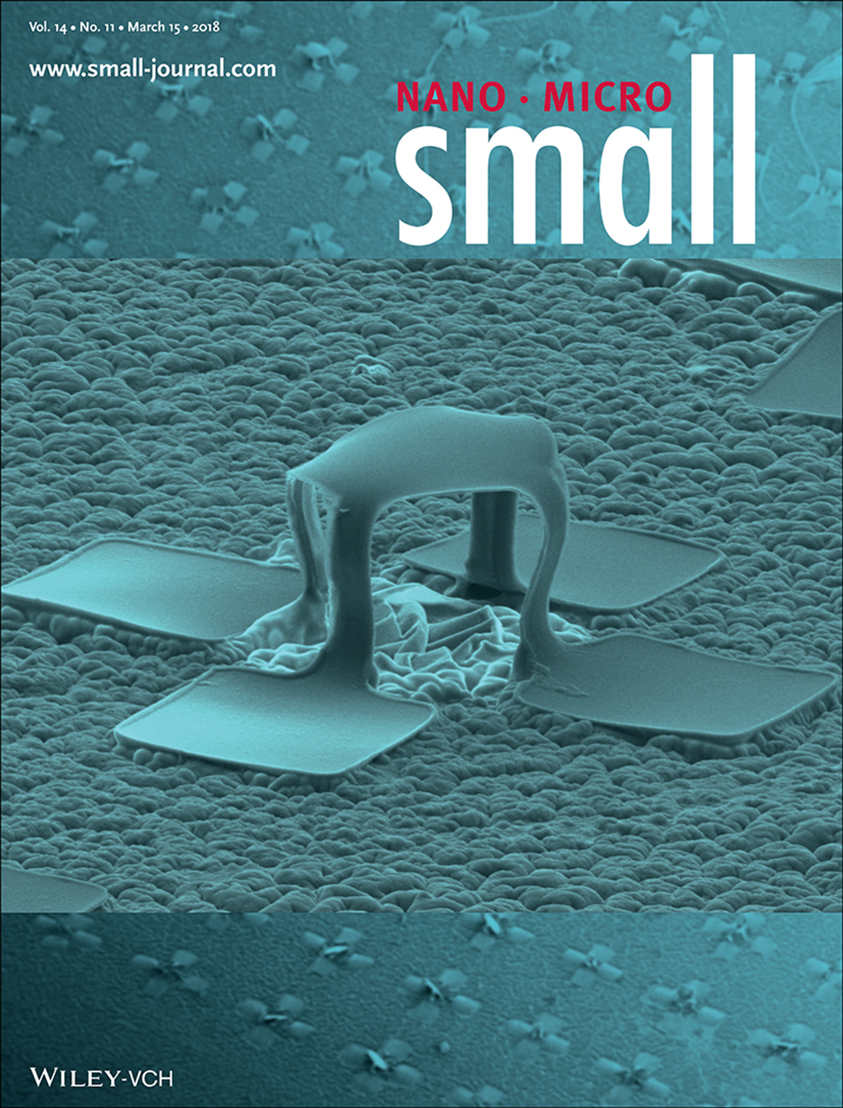 3D Mesostructures: Fabrication and Deformation of 3D Multilayered Kirigami Microstructures (Small 11/2018) Volume 14 Issue 11, 2018