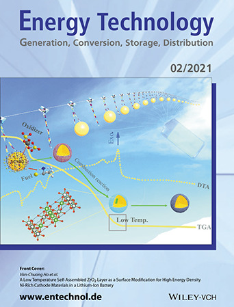 A Low Temperature Self-Assembled ZrO2 Layer as a Surface Modification for High Energy Density Ni-Rich Cathode Materials in a Lithium-Ion Battery Volume 9 Issue 2, 2021