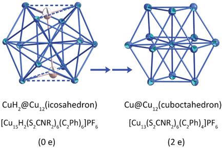 Isolation and Structural Elucidation of 15-Nuclear Copper Dihydride Clusters: An Intermediate in the Formation of a Two-Electron Copper Superatom