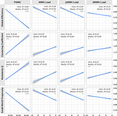 White matter integrity and structural brain network topology in cerebral small vessel disease: The Hamburg city health study