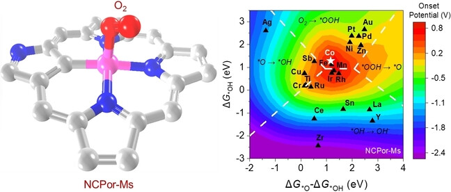 Well-defined N3C1-anchored Single-Metal-Sites for Oxygen Reduction Reaction