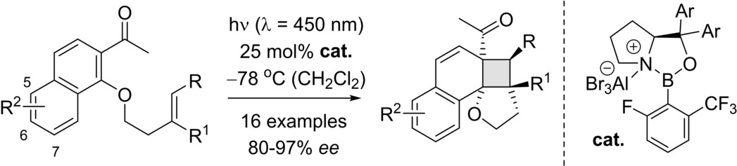 Enantioselective Intramolecular ortho Photocycloaddition Reactions of 2-Acetonaphthones