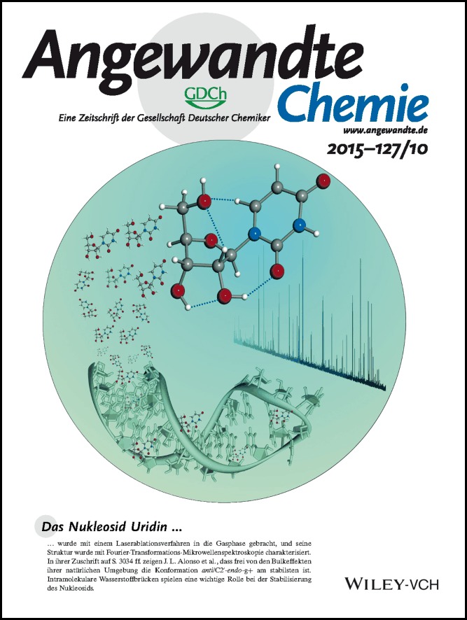 Innenrücktitelbild: The Nucleoside Uridine Isolated in the Gas Phase (Angew. Chem. 10/2015)