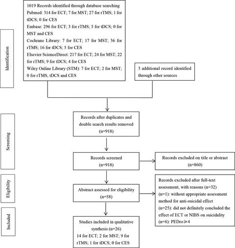 Can seizure therapies and noninvasive brain stimulations prevent suicidality? A systematic review