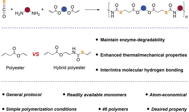 Sustainable Polymers with High Performance and Infinite Scalability