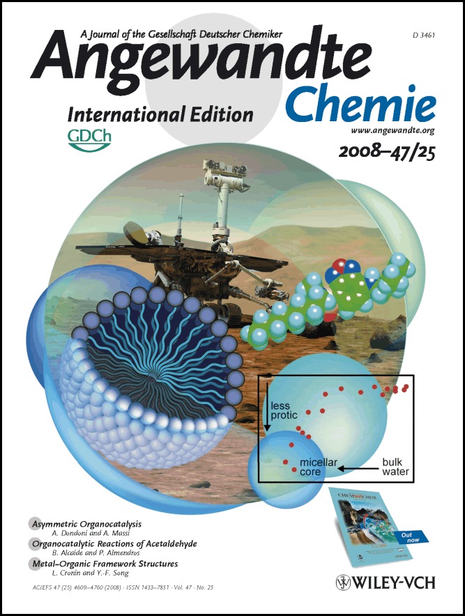 Cover Picture: Multiplexing Sensory Molecules Map Protons Near Micellar Membranes (Angew. Chem. Int. Ed. 25/2008)