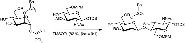 Stereoselective Synthesis of β-D-Mannopyranosides with Reactive Mannopyranosyl Donors Possessing a Neighboring Electron-Withdrawing Group