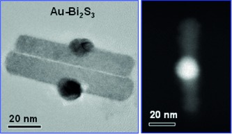 Photocatalytic Au–Bi2S3 Heteronanostructures