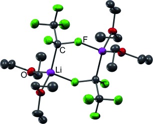Festkörperstruktur eines Li/F-Carbenoids: Pentafluorethyllithium