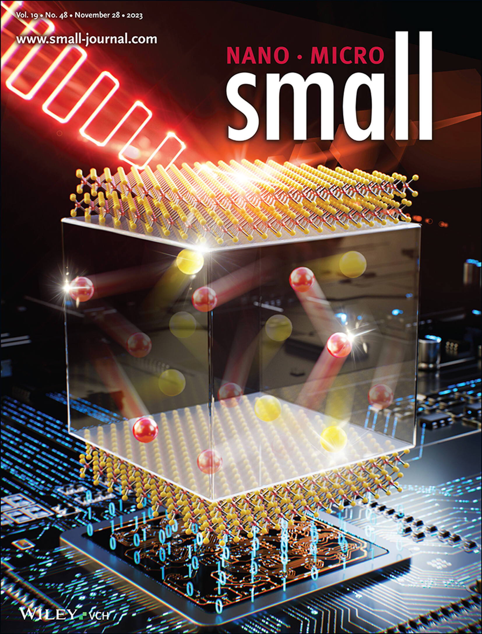 Effect of Transition Metal Dichalcogenide Based Confinement Layers on the Performance of Phase-Change Heterostructure Memory (Small 48/2023) Volume 19 Issue 48, 2023