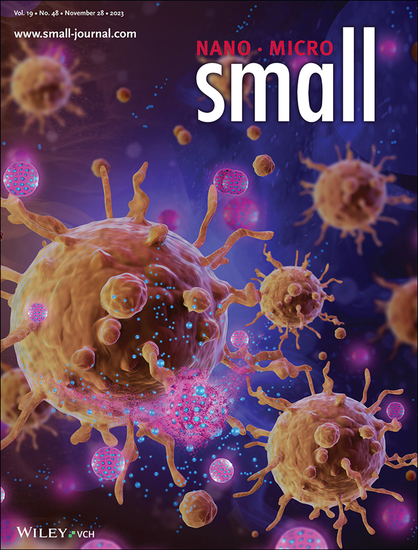Topological Regulating Bismuth Nano-Semiconductor for Immunogenic Cell Death-Mediated Sonocatalytic Hyperthermia Therapy (Small 48/2023) Volume 19 Issue 48, 2023