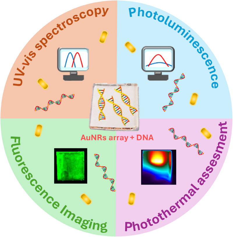 Multi-readout thermoplasmonic biosensor for rapid detection of oligonucleotides