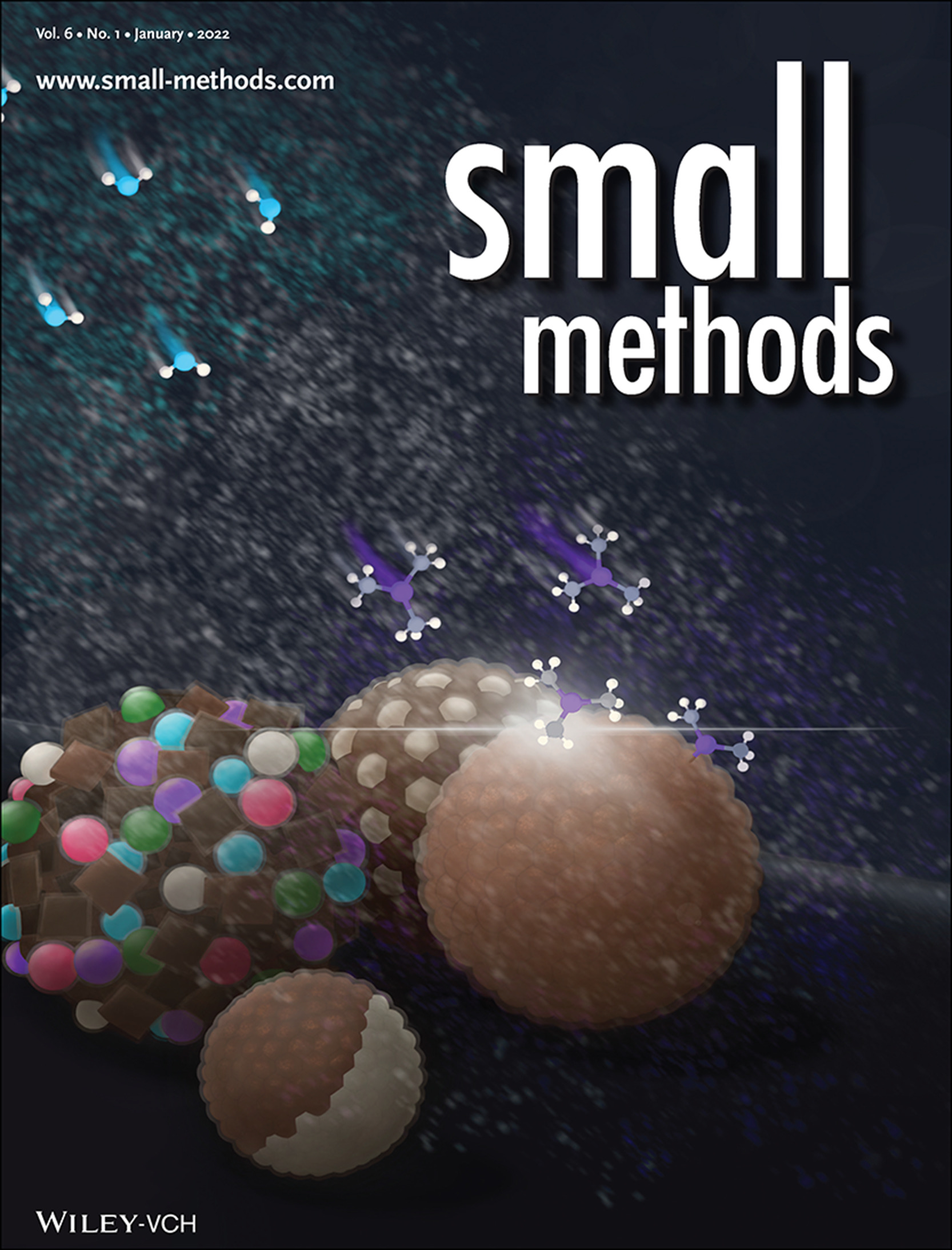 Spray-Drying and Atomic Layer Deposition: Complementary Tools toward Fully Orthogonal Control of Bulk Composition and Surface Identity of Multifunctional Supraparticles (Small Methods 1/2022) Volume 6 Issue 1, 2022