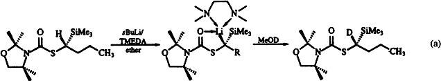 Preparation and Detection of Enantiomerically Enriched and Configurationally Stable α-Thioalkyllithium Compounds