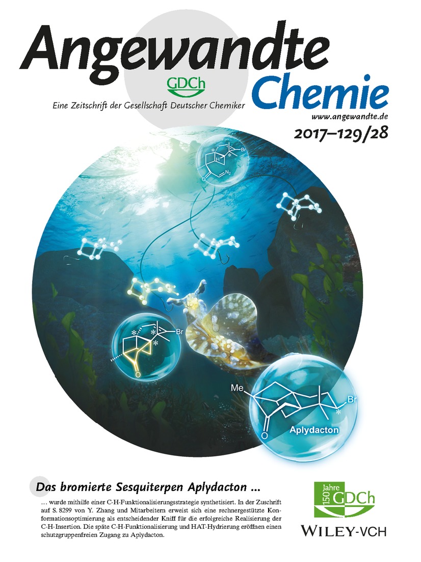 Innentitelbild: Total Synthesis of Aplydactone by a Conformationally Controlled C−H Functionalization (Angew. Chem. 28/2017) Volume 129 Issue 28, 2017