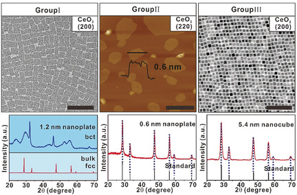 A Metastable Crystalline Phase in Two-Dimensional Metallic Oxide Nanoplates