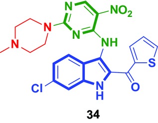 Design, Synthesis and Molecular Docking Studies of Novel Indole–Pyrimidine Hybrids as Tubulin Polymerization Inhibitors