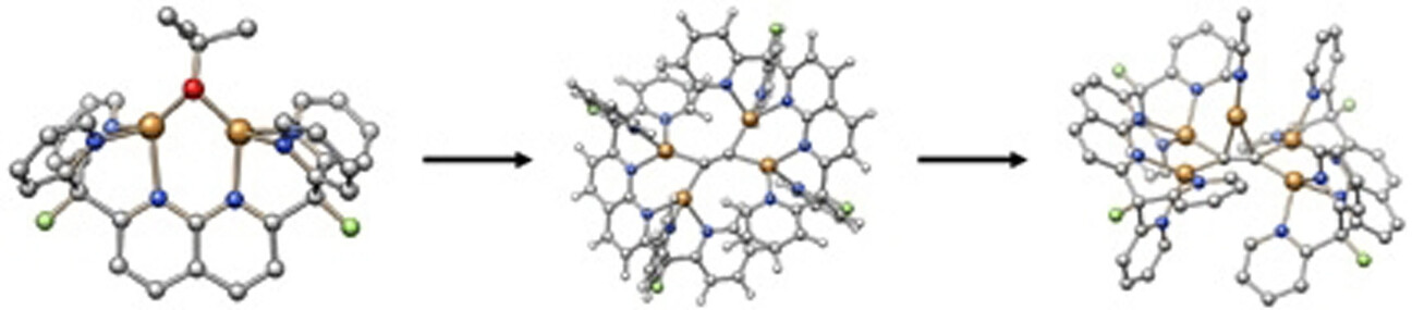 Tetracopper σ-Bound μ-Acetylide and -Diyne Units Stabilized by a Naphthyridine-based Dinucleating Ligand