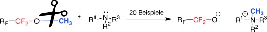 A Convenient Route to Tetraalkylammonium Perfluoroalkoxides from Hydrofluoroethers