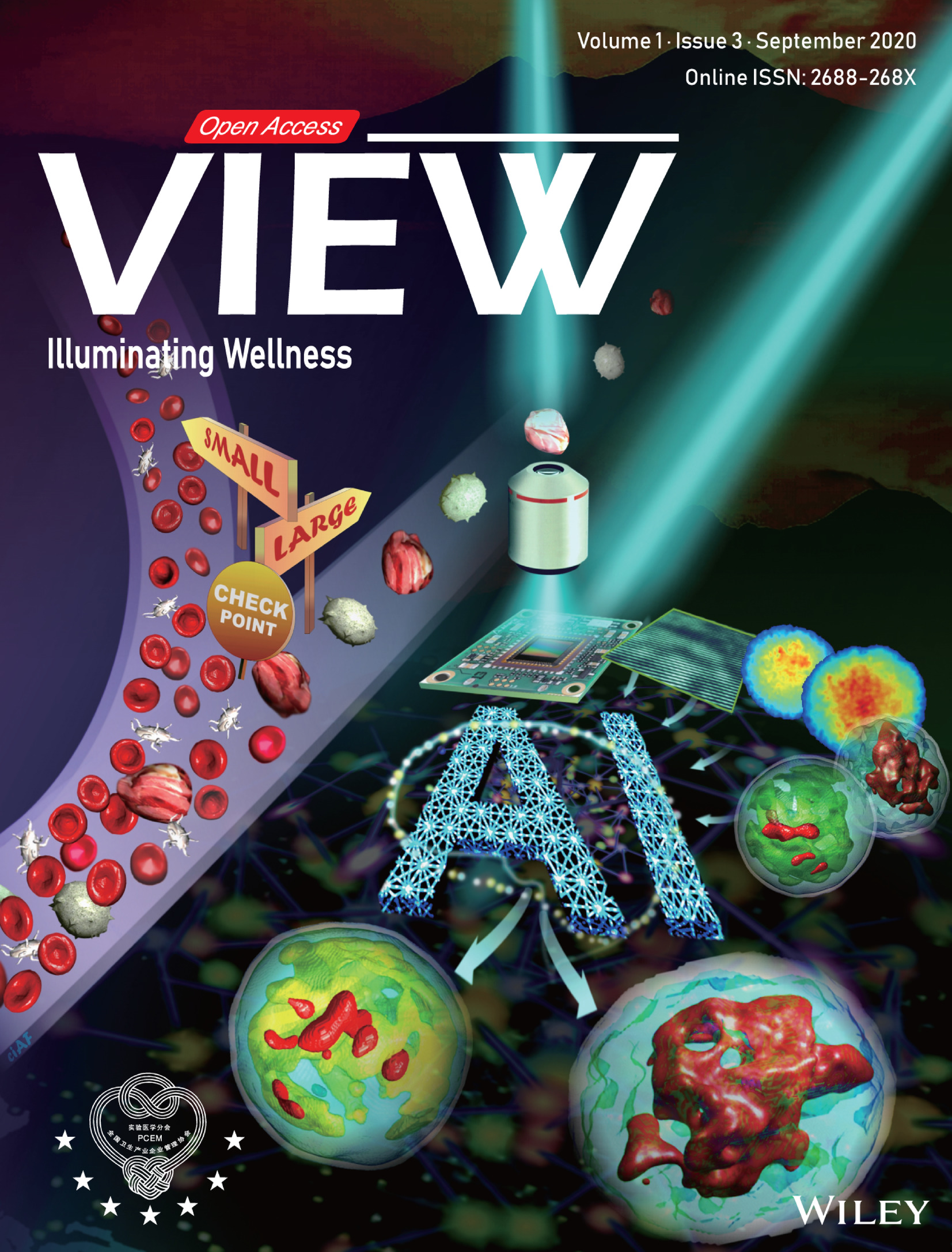 Cover Picture: Perspectives on liquid biopsy for label-free detection of “circulating tumor cells” through intelligent lab-on-chips (View 3/2020) Volume 1 Issue 3, 2020