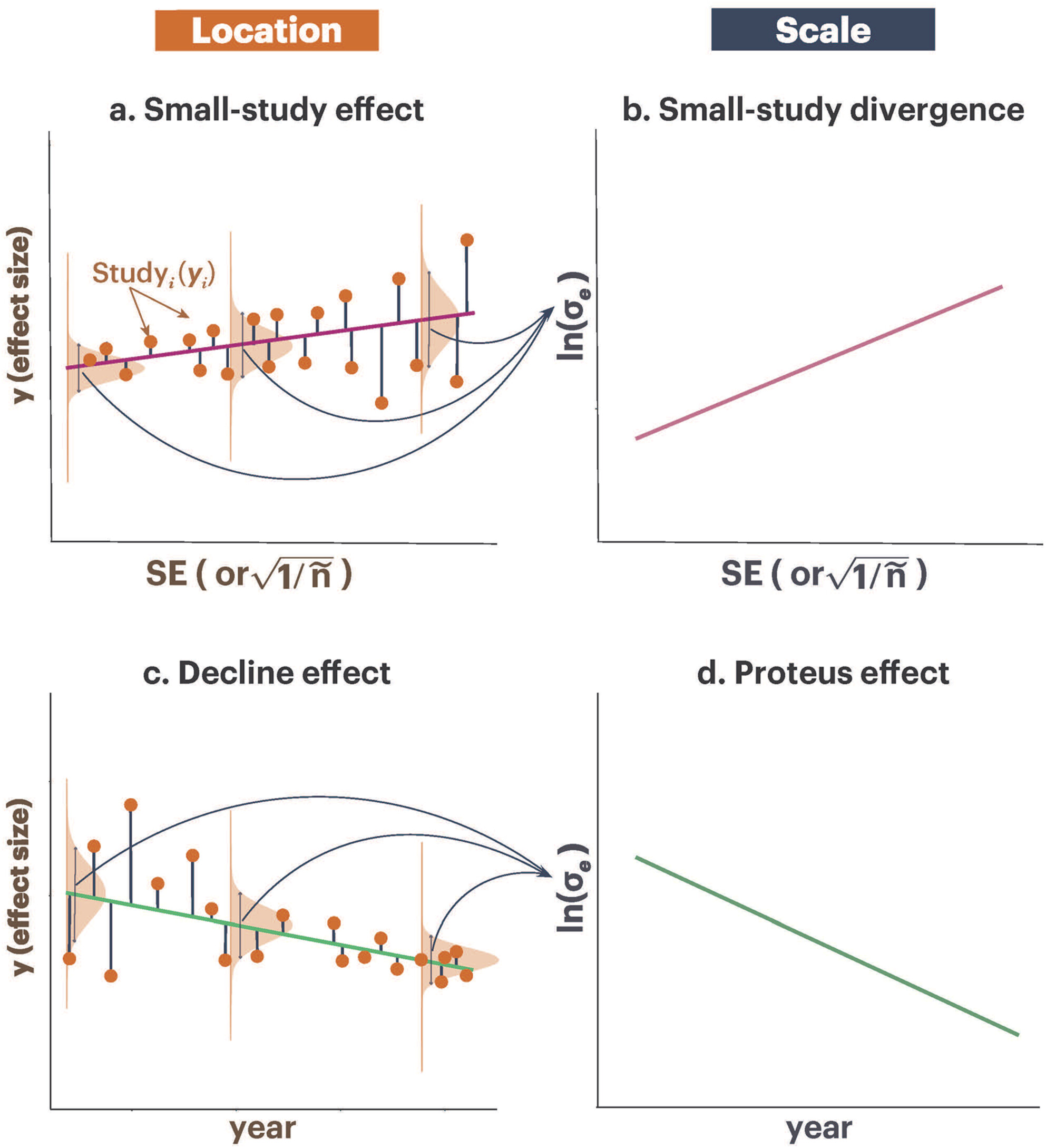 Location-Scale Meta-Analysis and Meta-Regression as a Tool to Capture Large-Scale Changes in Biological and Methodological Heterogeneity: A Spotlight on Heteroscedasticity