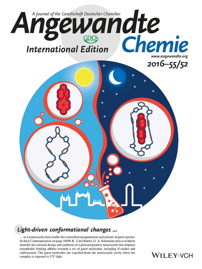 Inside Cover: A Dynamic and Responsive Host in Action: Light-Controlled Molecular Encapsulation (Angew. Chem. Int. Ed. 52/2016) Volume 55 Issue 52, 2016
