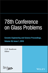 Cover image of 78th Conference on Glass Problems
