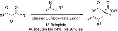 Highly Enantioselective Carbonyl–Ene Reactions of 2,3-Diketoesters: Efficient and Atom-Economical Process to Functionalized Chiral α-Hydroxy-β-Ketoesters