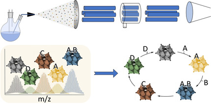 Observing Single-Atom Catalytic Sites During Reactions with Electrospray Ionization Mass Spectrometry