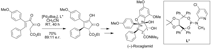 Enantioselective Palladium(0)-Catalyzed Nazarov-Type Cyclization