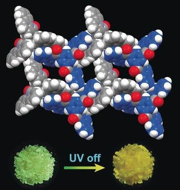 Hydrogen-Bonded Organic Aromatic Frameworks for Ultralong Phosphorescence by Intralayer π–π Interactions