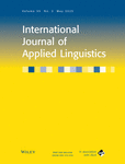 International Journal of Applied Linguistics