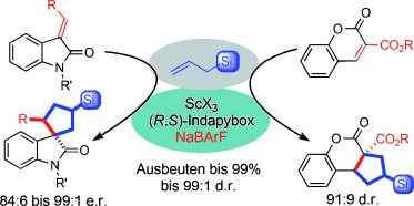 Catalytic Enantioselective Carboannulation with Allylsilanes