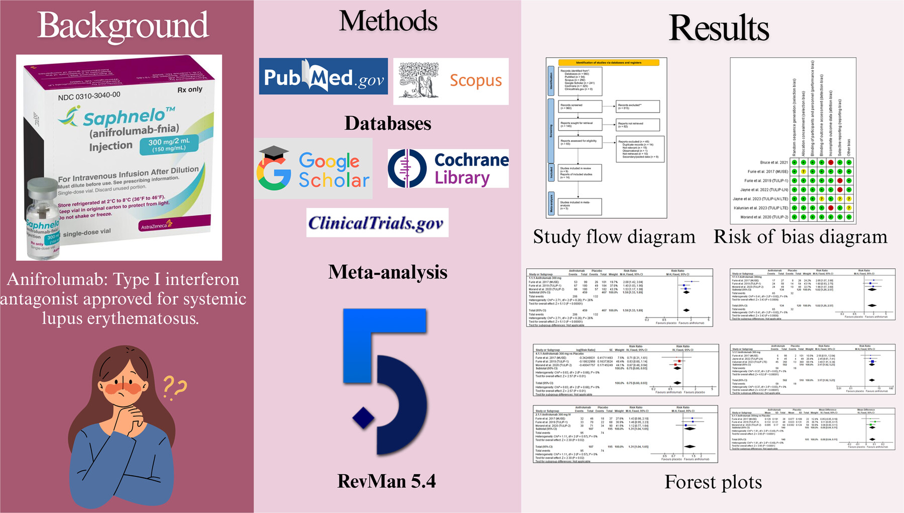 Efficacy and safety of anifrolumab across organ domains of systemic lupus erythematosus: A systematic review and meta-analysis Issue ,