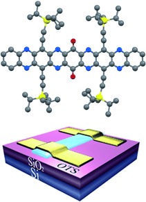 Synthesis, Structure, and Air-stable N-type Field-Effect Transistor Behaviors of Functionalized Octaazanonacene-8,19-dione