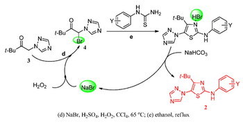 Synthesis and Cytotoxicity in Vitro of N-Aryl-4-(tert-butyl)-5-(1H-1,2,4-triazol-1-yl)thiazol-2-amine