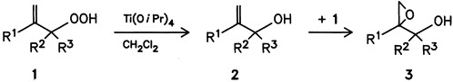 A Simple Access to 2-Epoxy Alcohols: Titanium(IV)-Catalyzed Oxygen Transfer from Allylic Hydroperoxides