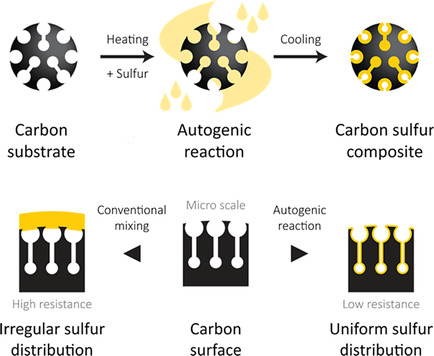 Effect of Synthesis Method Using Varying Types of Micropore Level Sulfur Infiltration on Electrochemical Performance in Lithium–Sulfur Batteries