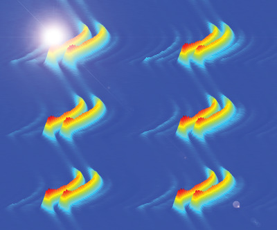 Breather Molecular Complexes in a Passively Mode-Locked Fiber Laser