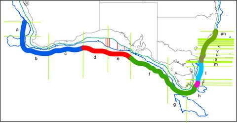 Benthic biogeographic patterns in the southern Australian deep sea: Do historical museum records accord with recent systematic, but spatially limited, survey data?