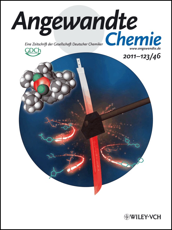 Rücktitelbild: Tuning Chemoselectivity in Iron-Catalyzed Sonogashira-Type Reactions Using a Bisphosphine Ligand with Peripheral Steric Bulk: Selective Alkynylation of Nonactivated Alkyl Halides (Angew. Chem. 46/2011)