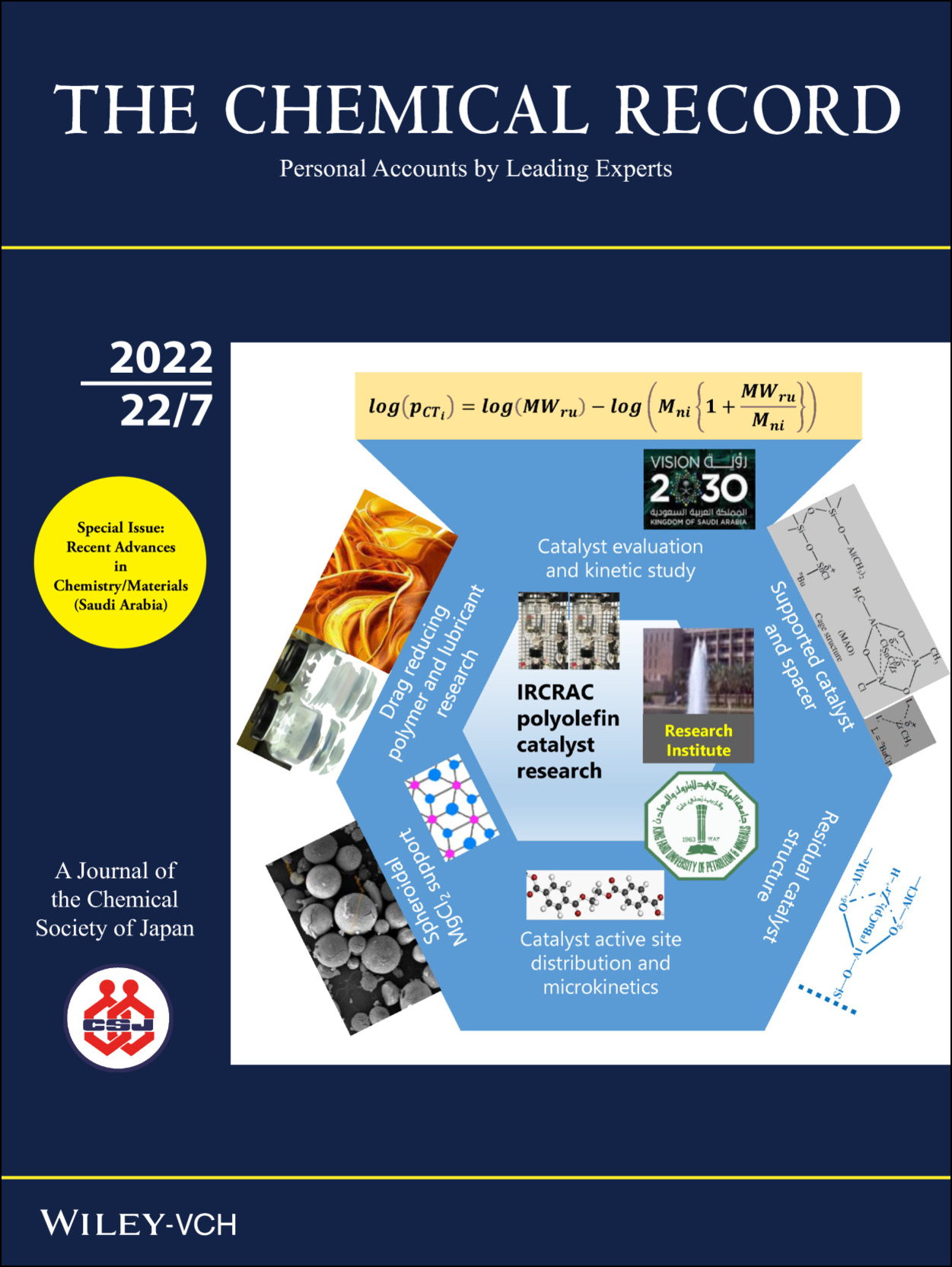 Cover Picture: Polyolefin Catalyst Research: A Product-Driven Industrial Perspective (Chem. Rec. 7/2022) Volume 22 Issue 7, 2022