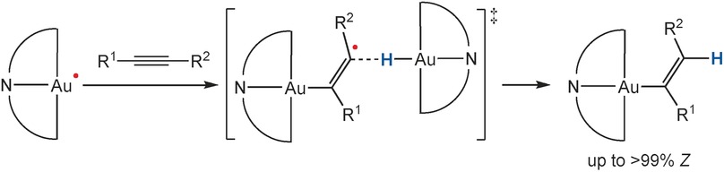Stereo- and Regioselective Alkyne Hydrometallation with Gold(III) Hydrides