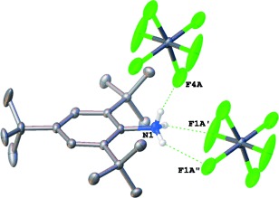 Comment on “Synthesis, Characterization, and Structures of Persistent Aniline Radical Cation”: It Is a Protonated Aniline and Not an Aniline Radical Cation